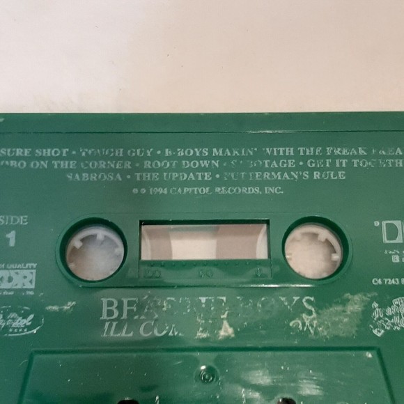 Beastie Boys Ill Communication Green Cassette 1994 Capitol NO Cover Art READ - Picture 5 of 10